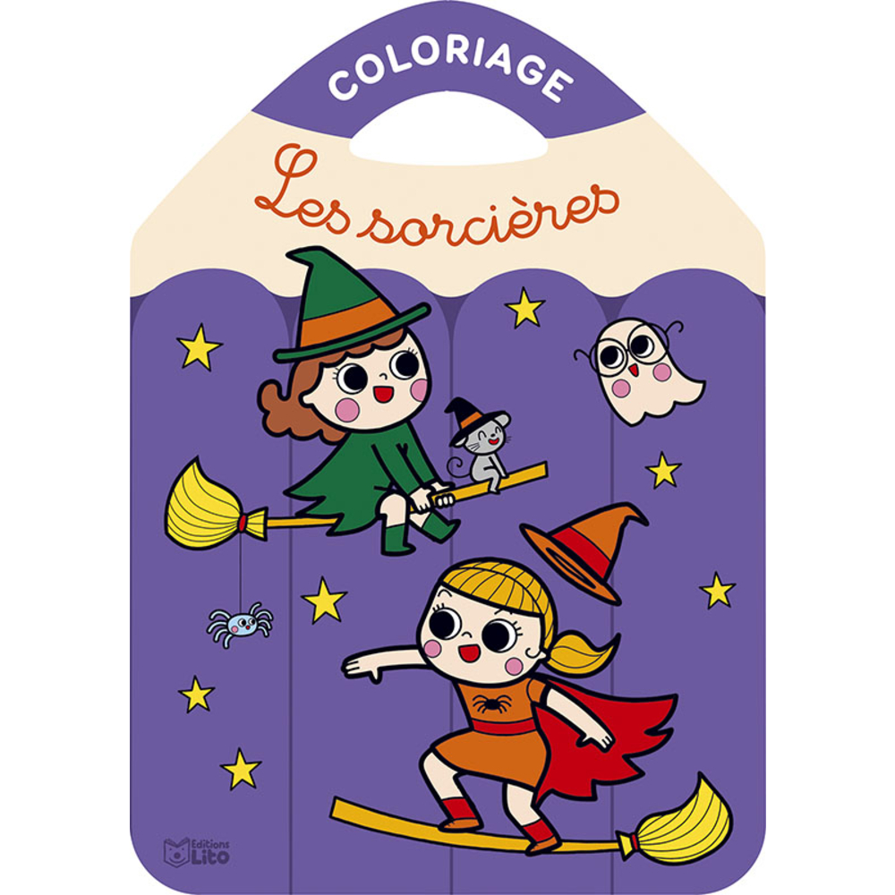 Cahier de coloriage pour Halloween, Les sorcières