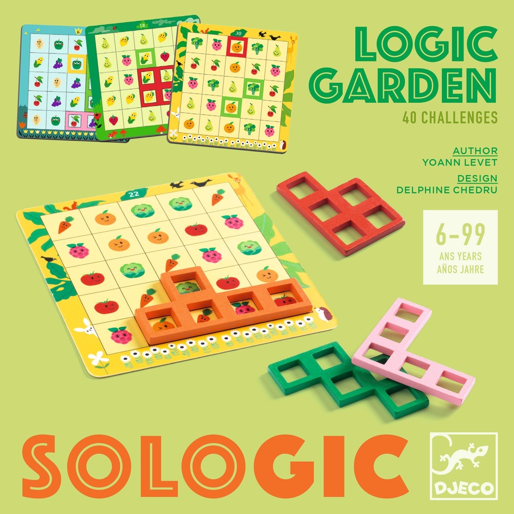 Jeu de logique Logic garden pour enfant dès 6 ans
