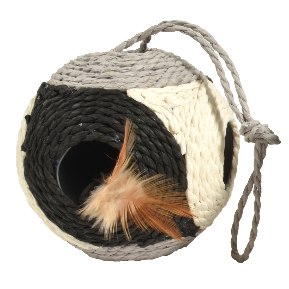 Griffoir facette noir pour chat