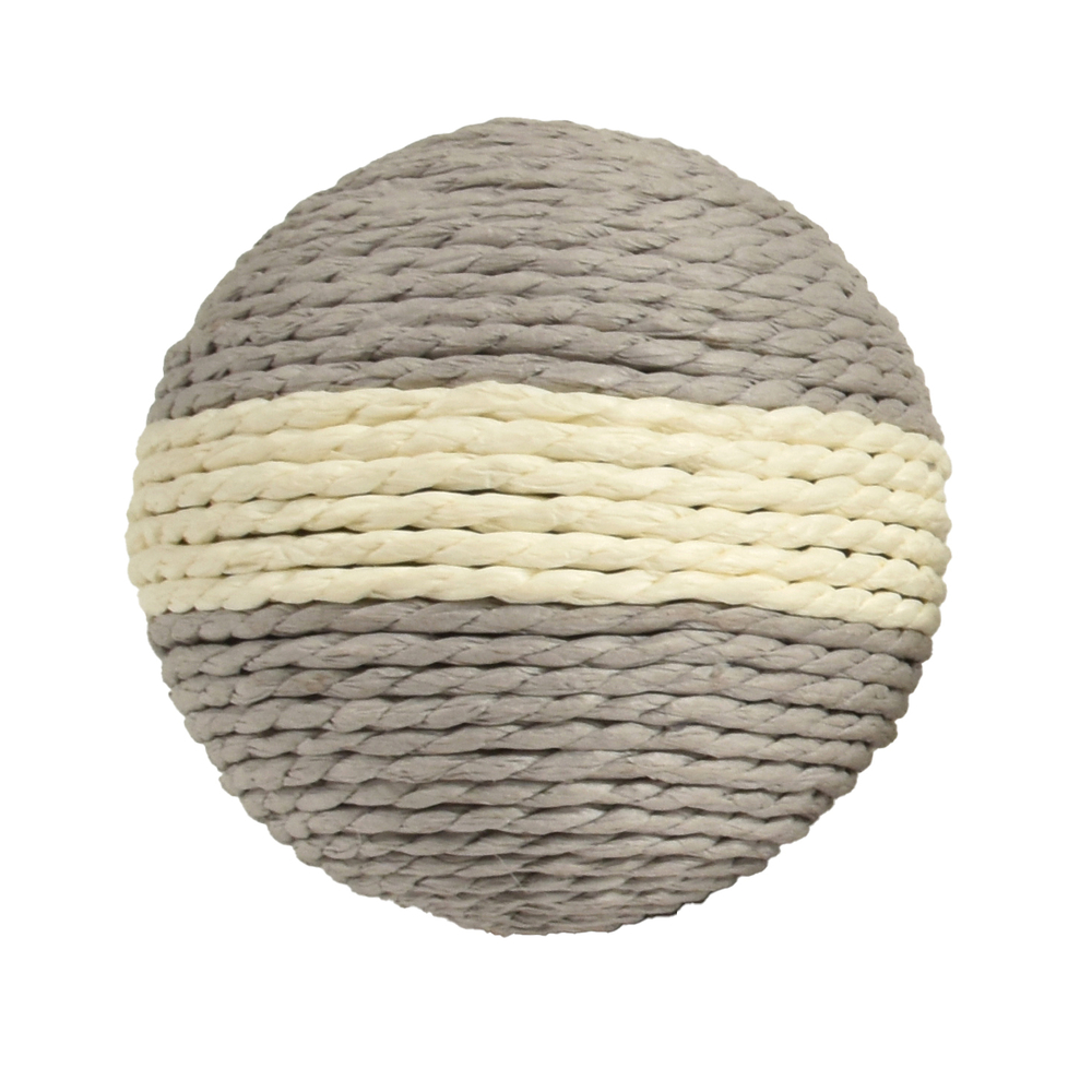 Jouet Boule gris pour chat Ø. 10 cm