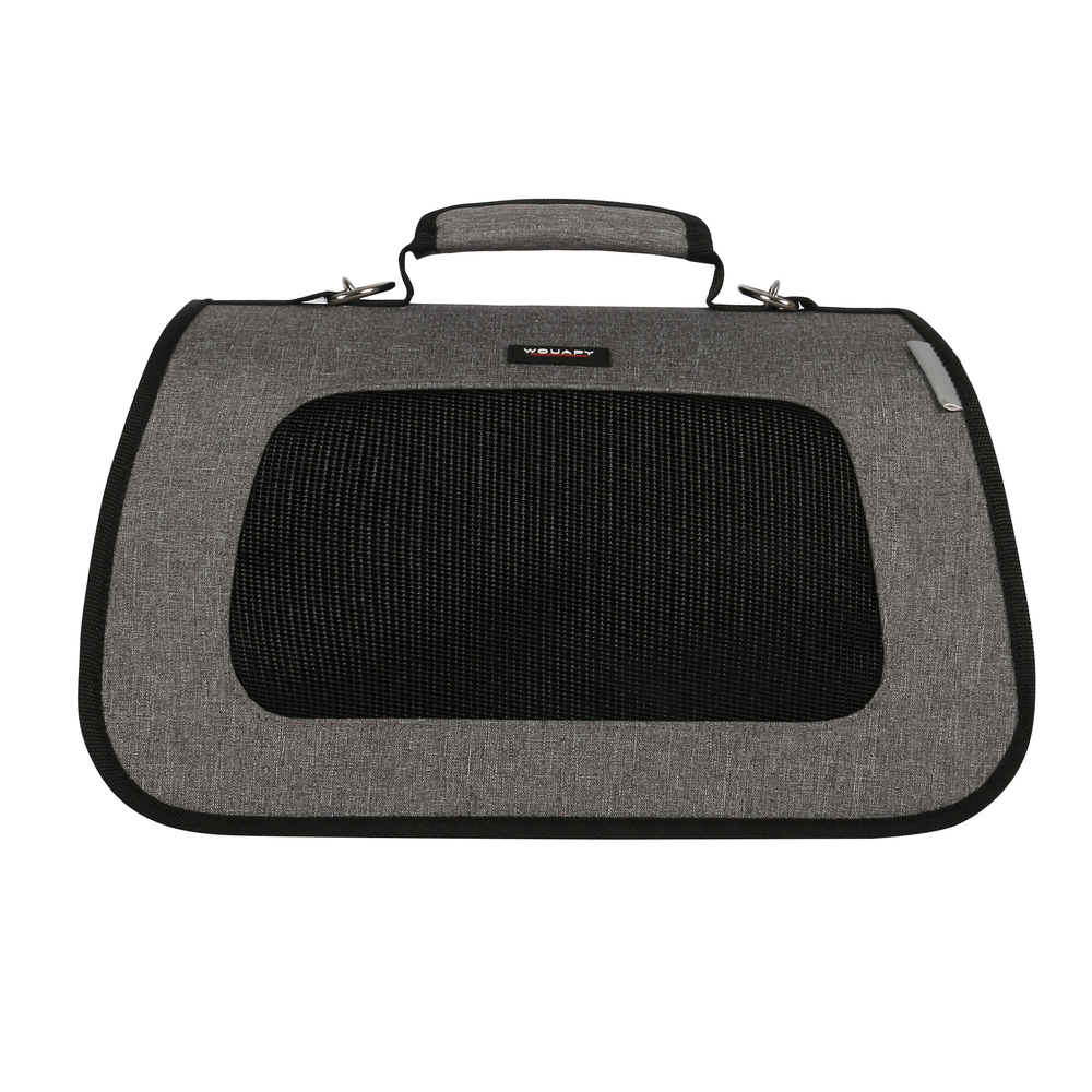 Sac pliable 49x27x26.5 cm gris pour chien