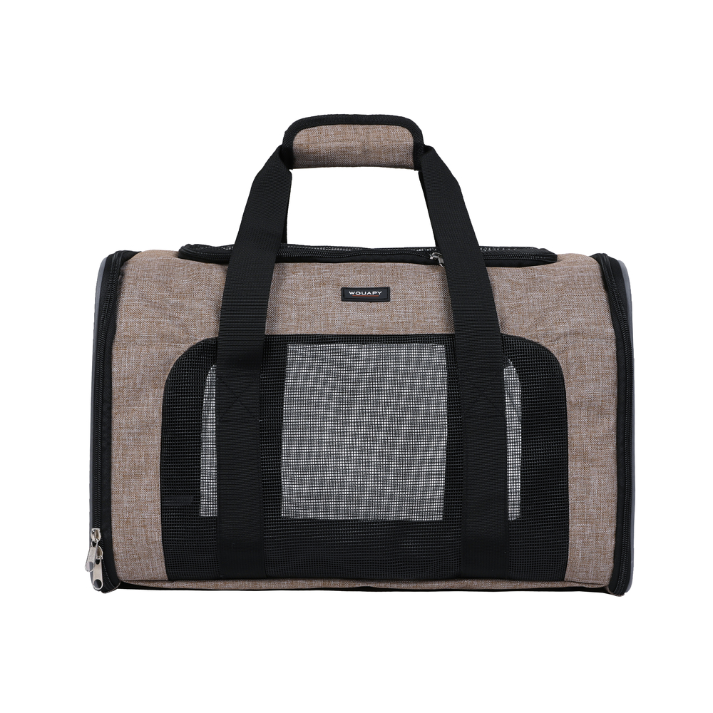 Sac détente gm 45x25x28 cm beige pour chien