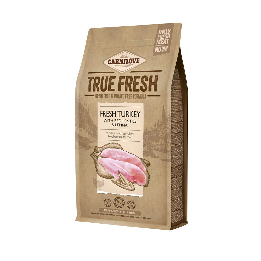 Croquettes pour chien adulte True Fresh à la dinde 1.4 kg