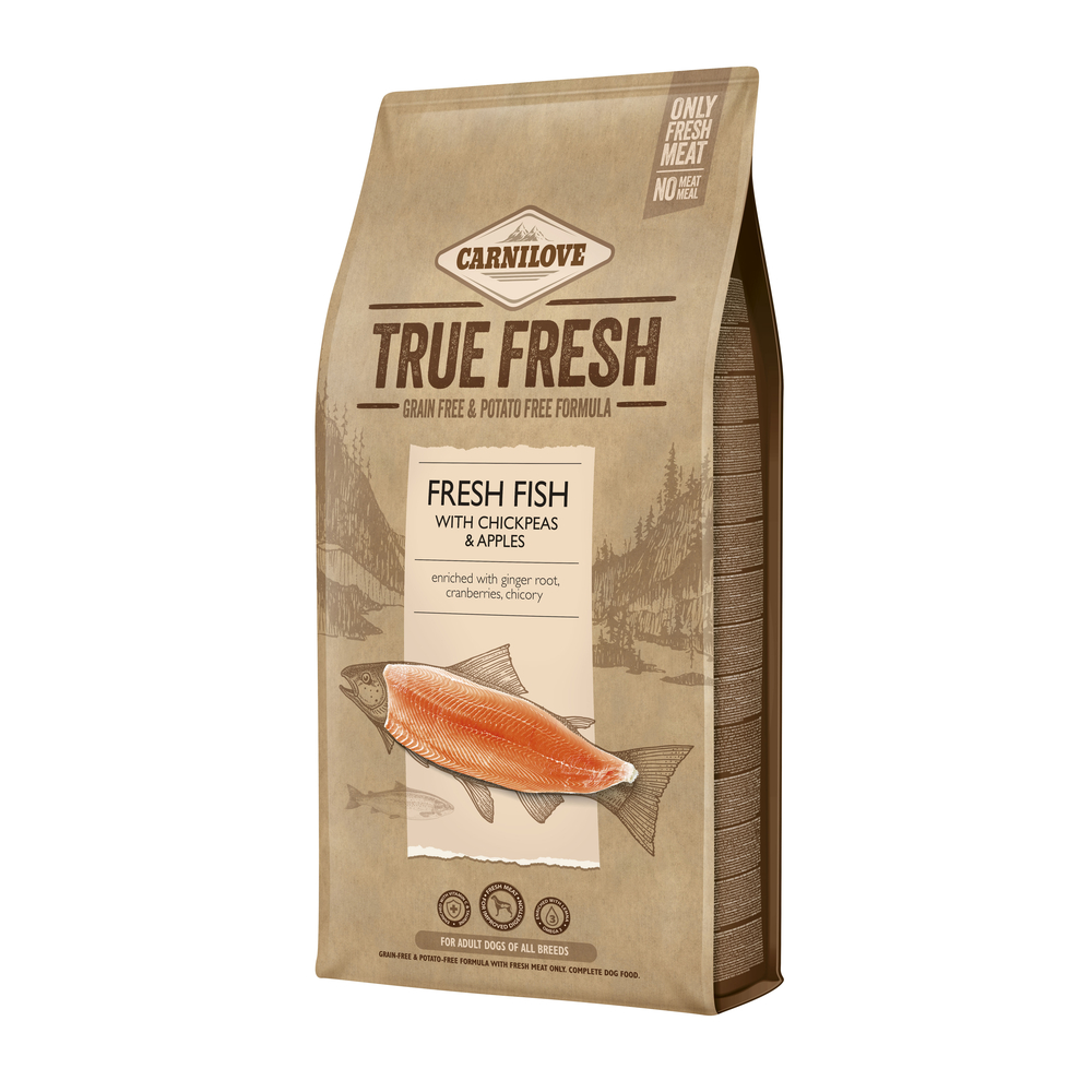 Croquettes pour chien adulte True Fresh au poisson 11.4 kg