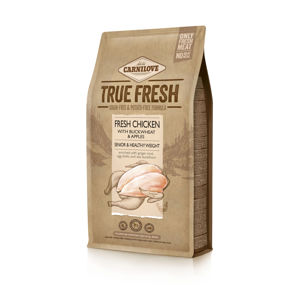 Croquettes pour chien senior True Fresh au poulet 1.4 kg