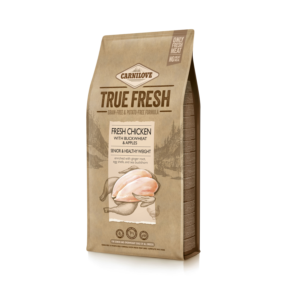 Croquettes pour chien senior True Fresh au poulet 11.4 kg