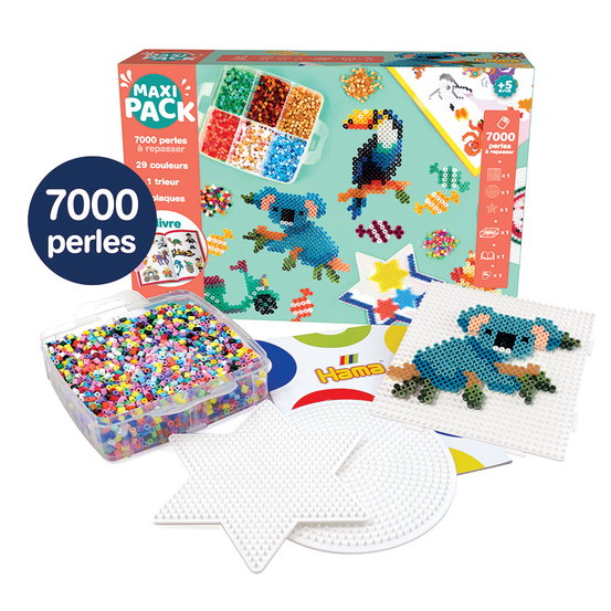 Jeu de perles à repasser DIY Maxi pack