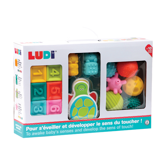 Coffret de jeux d'éveil pour les tout-petits à l'heure du bain