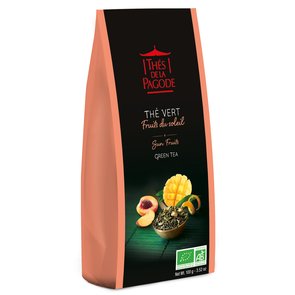 Thé vert - Fruits du soleil bio 100g