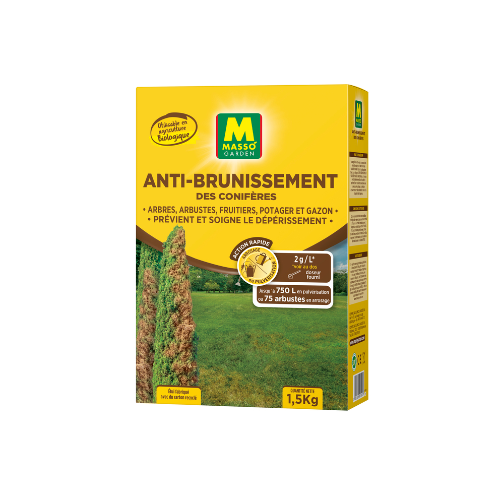 Anti-brunissement des conifères UAB - 1,5kg