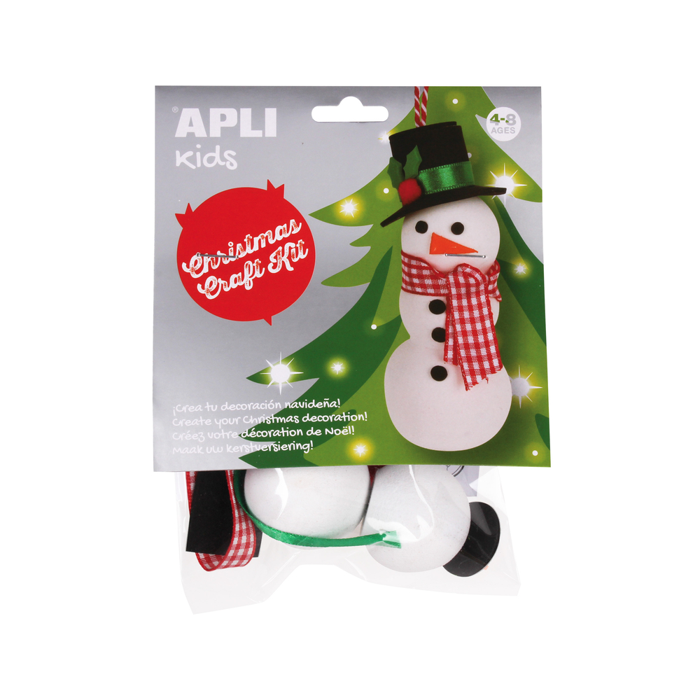 Kit créatif DIY bonhomme de neige