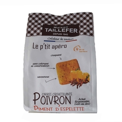 Les carrés croustillants Poivron et Piment d'Espelette 97 g