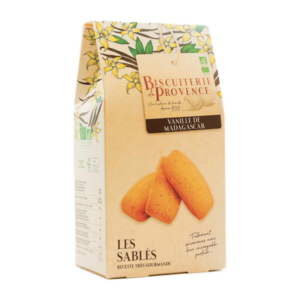 Les sablés, vanille de Madagascar Bio 120g