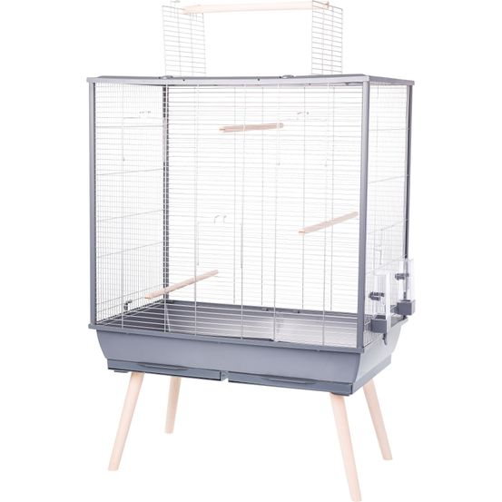 Cage Neolife 80 oiseau gris