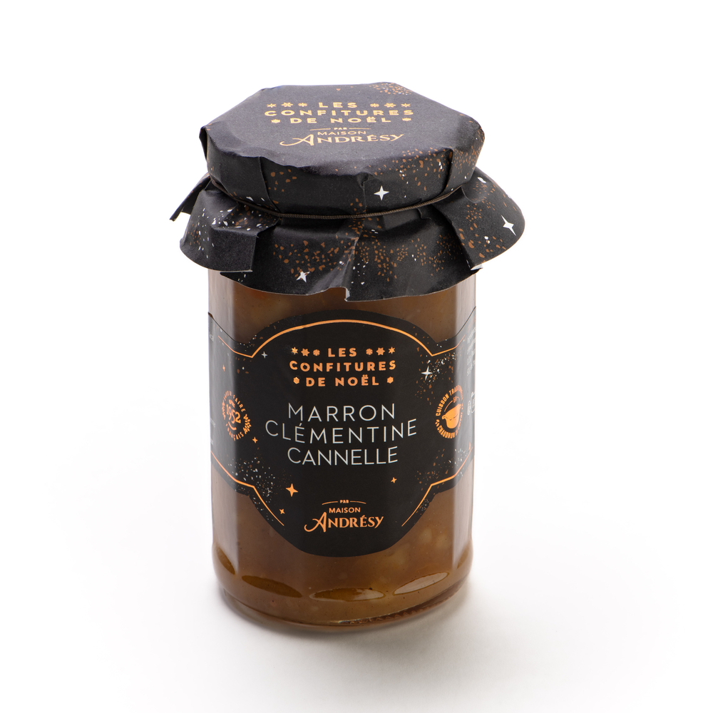 Confiture de Marron, Clémentine et Cannelle 270 g