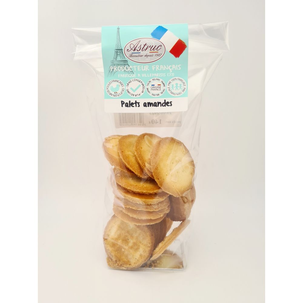 Palets aux amandes - 120g