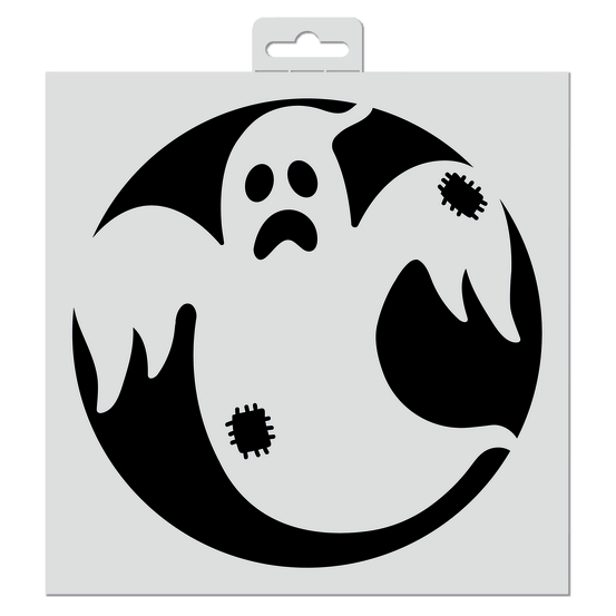 Pochoir Fantome 20X20