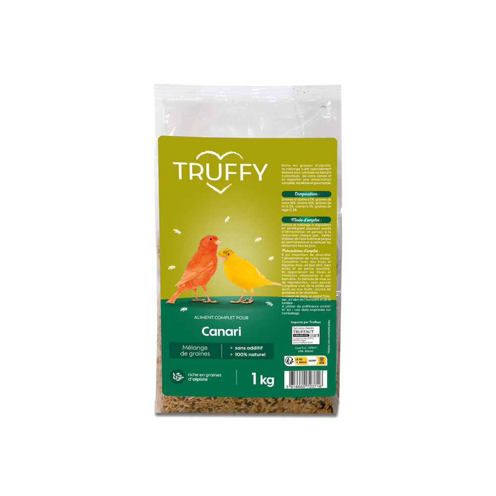 Mélange de graines pour canaris 1 kg