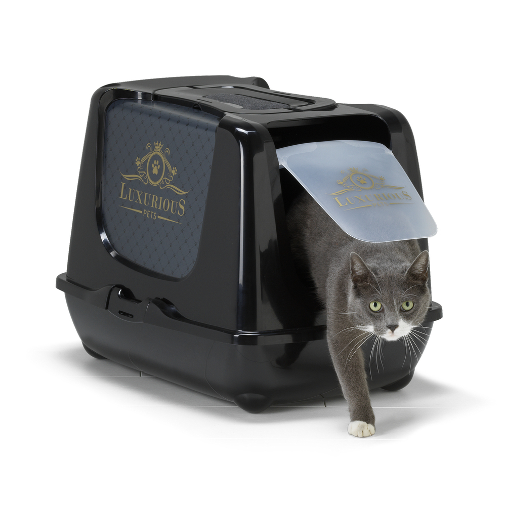 Maison de toilette Luxurious pour chat 50x39x39 cm