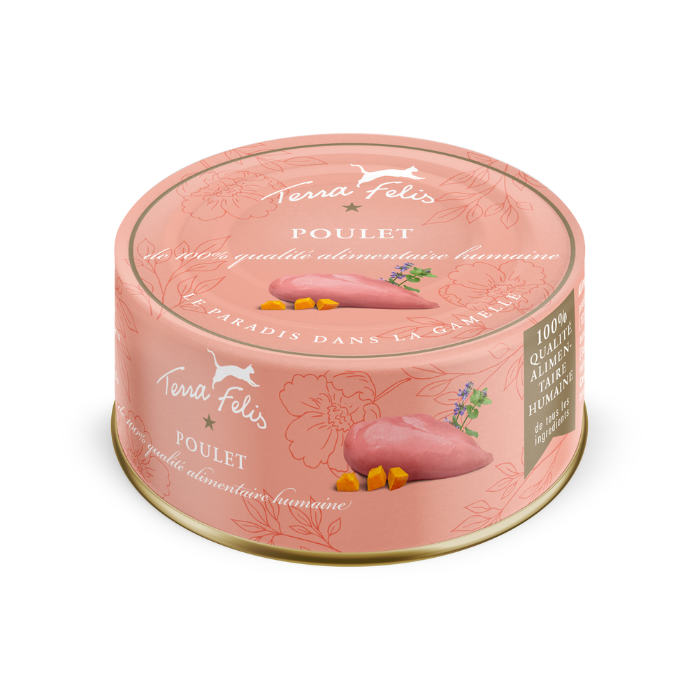 Pâtée pour chat au poulet 80g