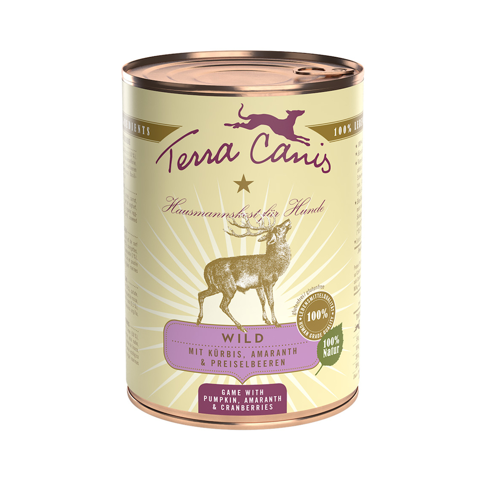 Pâtée pour chien ''classique'' gibier 400g