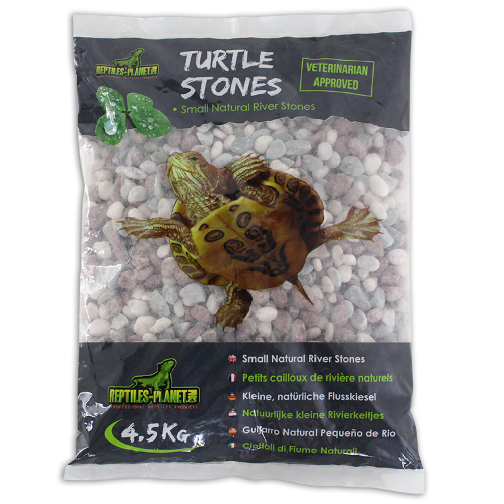 Gravier de rivière, petits cailloux Turtle stones pour tortue 4.5kg