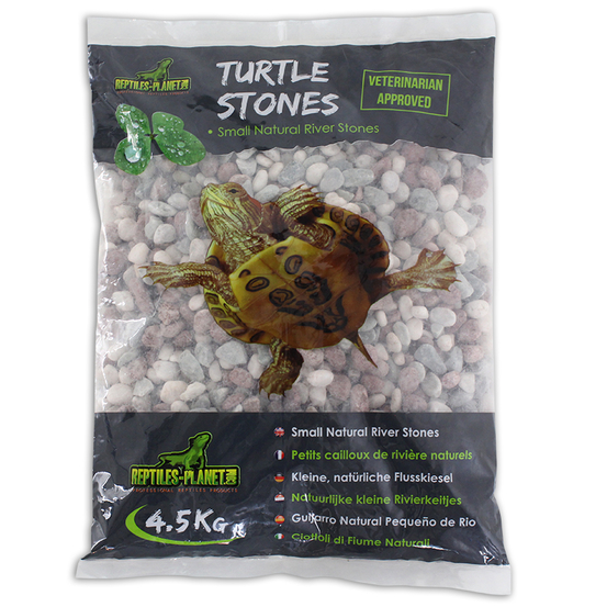 Gravier de rivière, petits cailloux Turtle stones pour tortue 4.5kg