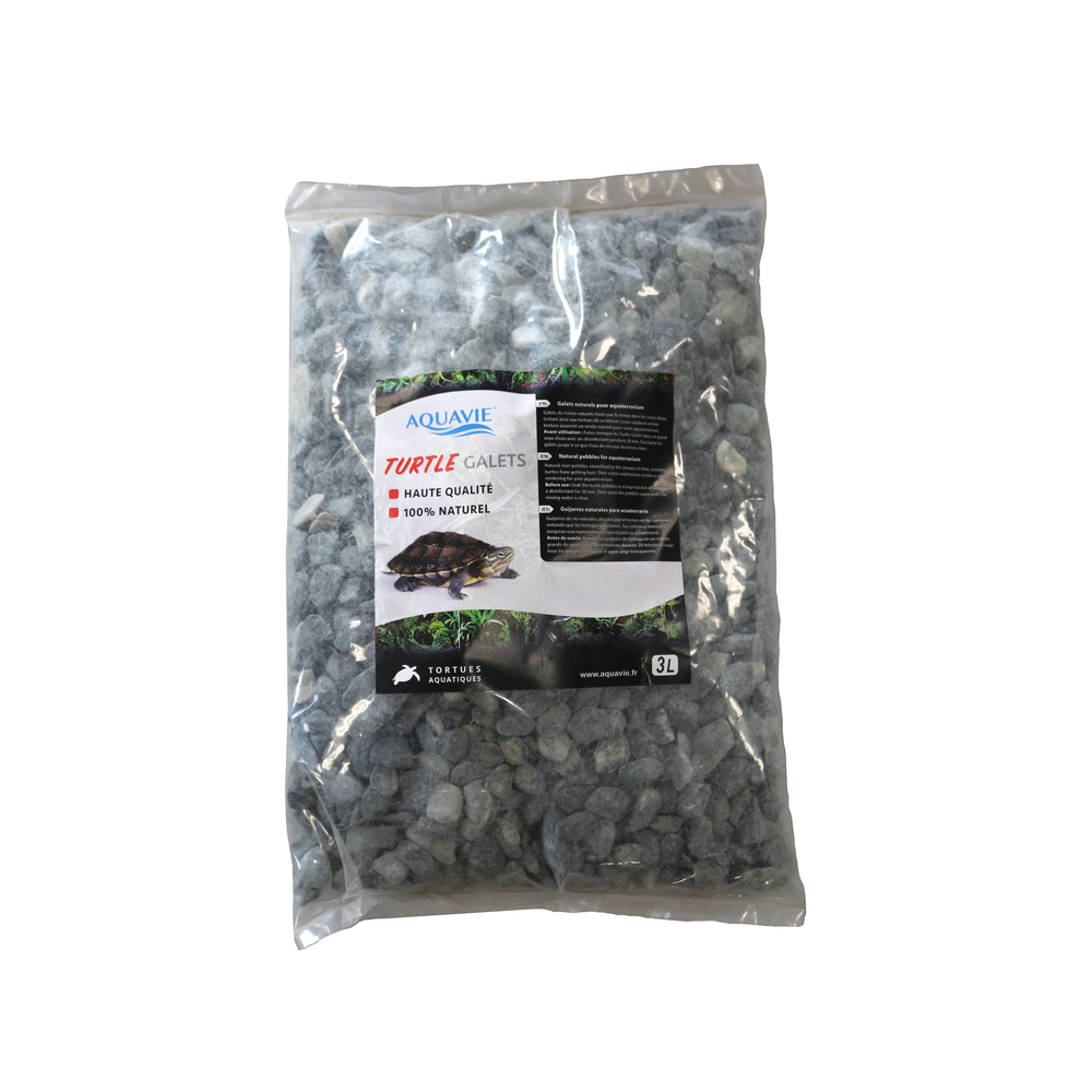 Galets de rivière naturels pour tortue 3L