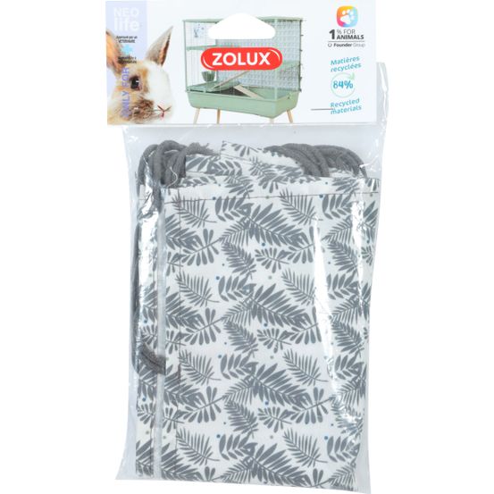 Fond de cage 100 Rab1 en tissu Neolife pour lapin 94,5x42,5 cm