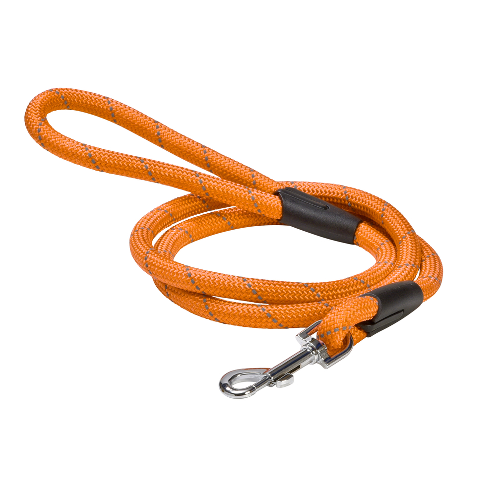 Laisse pour chien 'Walk', coloris orange - L.124cm