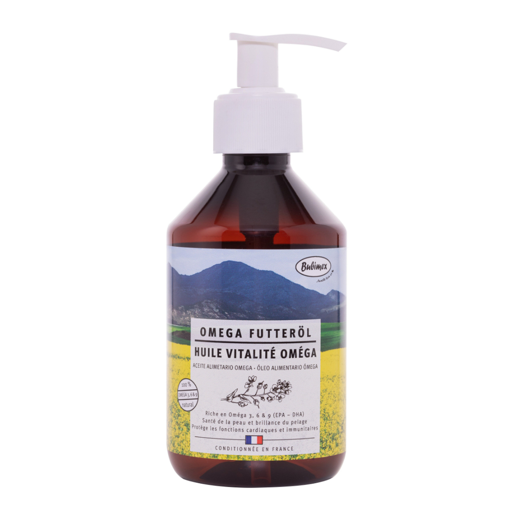 Huile alimentaire Vitalité Oméga pour chien 250ml