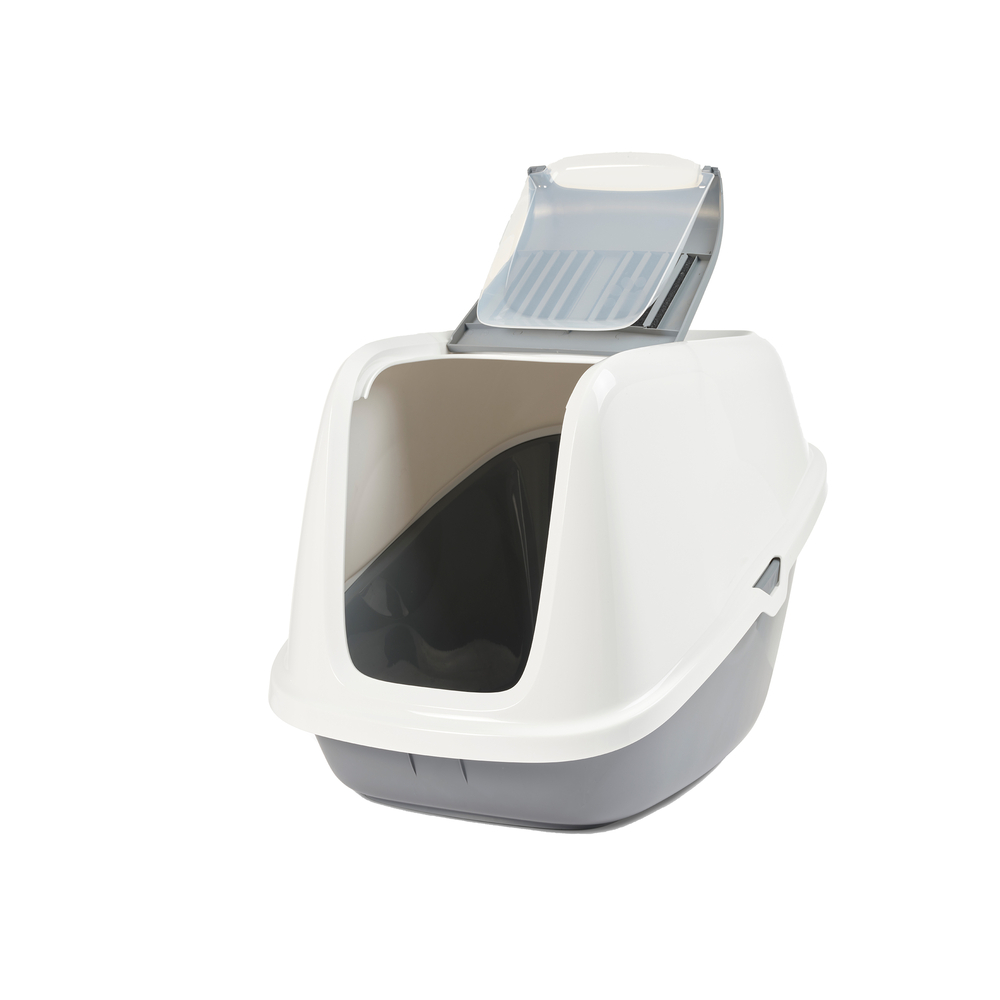 Maison toilette Nestor Giant gris 79x59x57cm