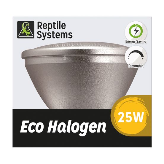Kit Lampe eco halogène blanche pour terrarium 25W