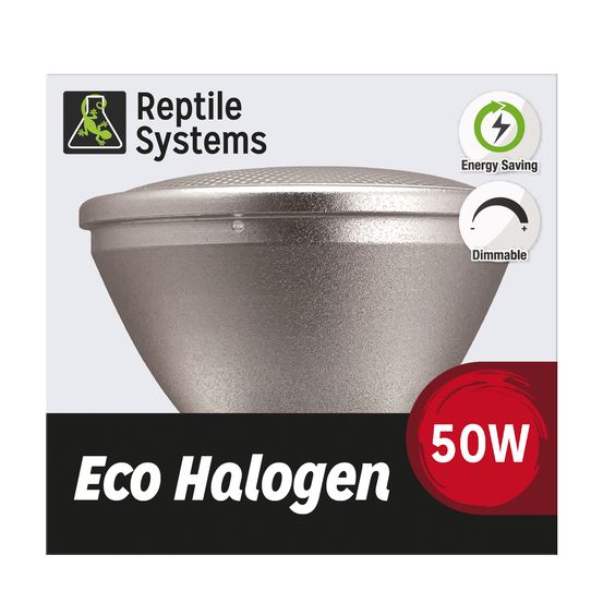 Kit Lampe eco halogène rouge pour terrarium 50W