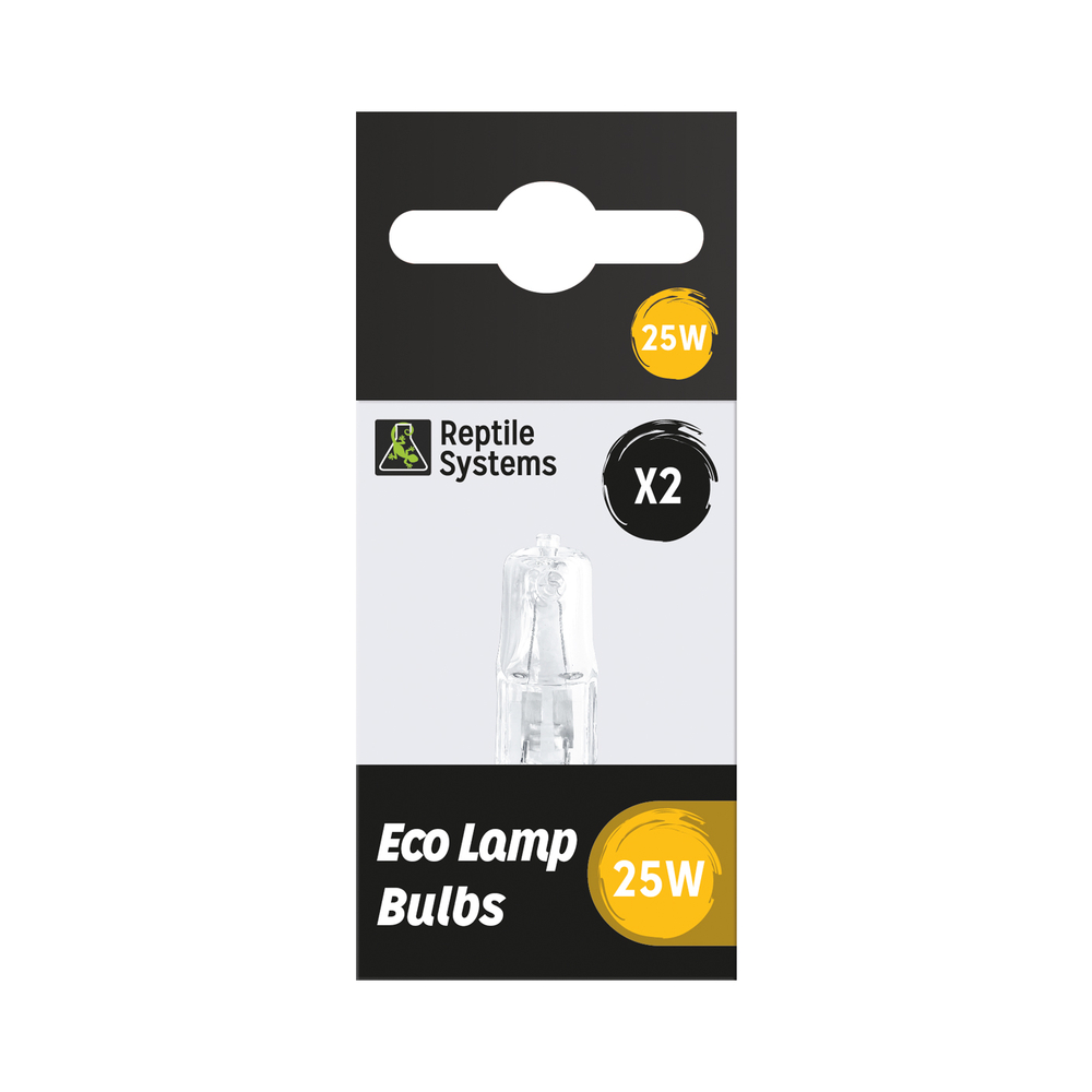 Lampe de rechange éco halogène blanche 25W x2