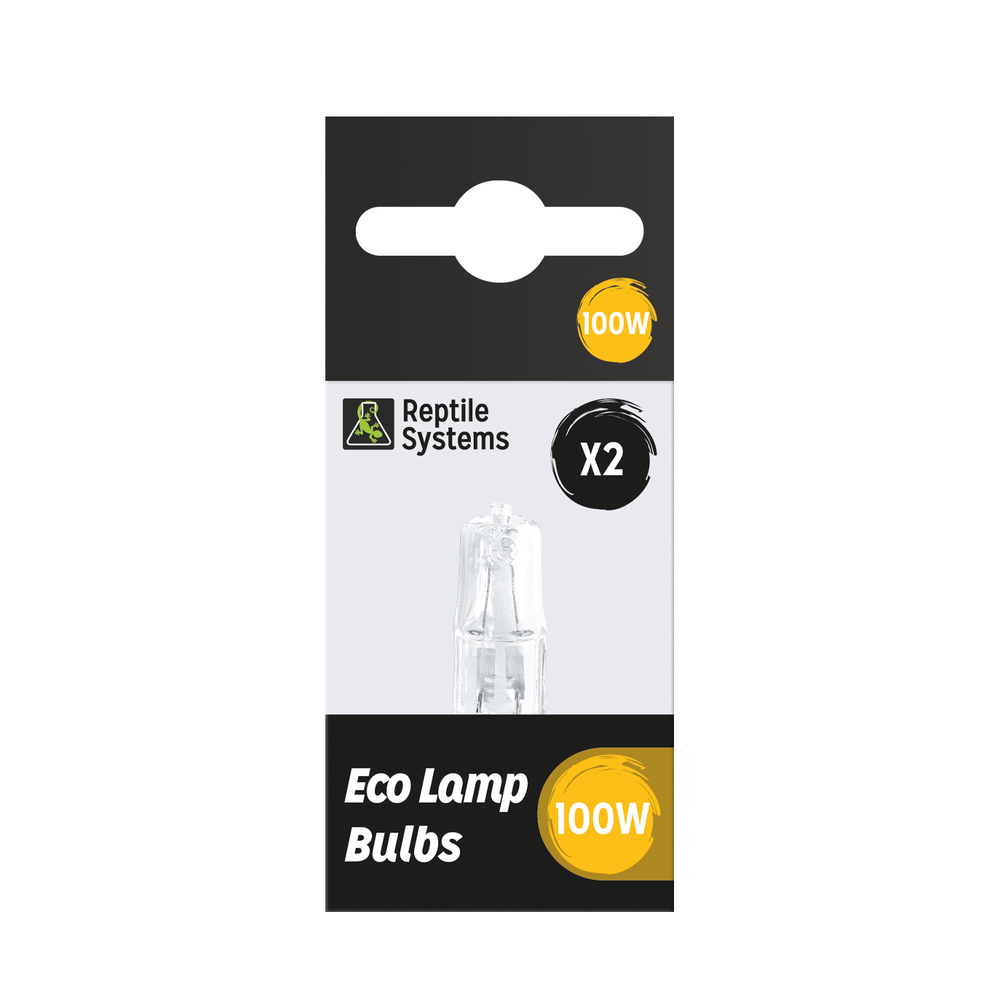 Lampe de rechange éco halogène blanche 100W x2