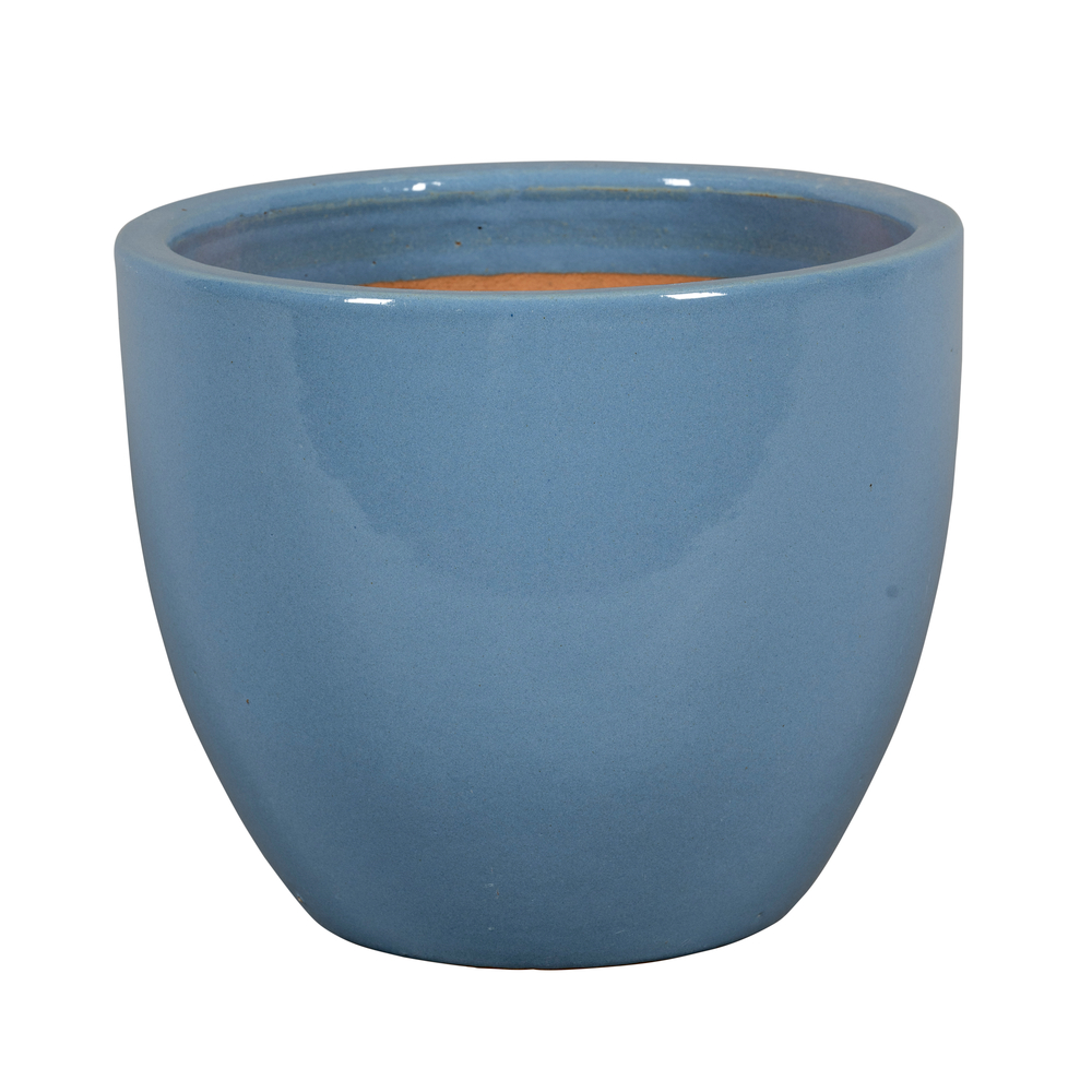 Pot V1077 bleu - D.37xH.31cm