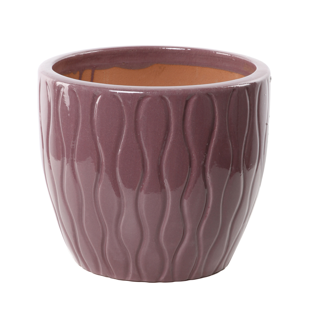 Pot V1077 violet clair - D.37xH.31cm