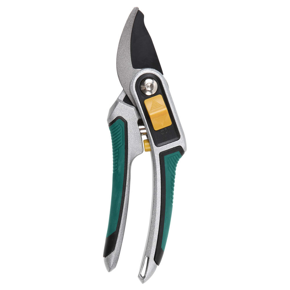Sécateur à coupe franche ESSENTIEL + avec lames en acier carbone