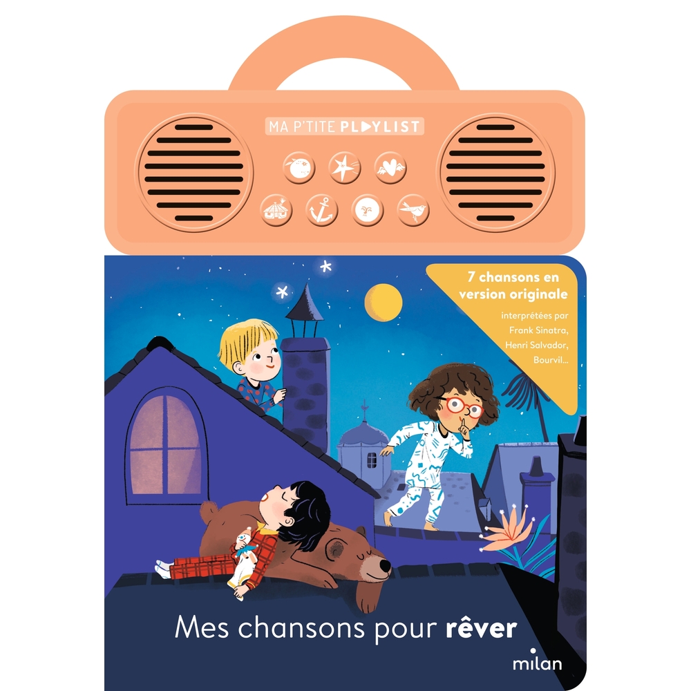 Livre ma playlist mes chansons pour réver