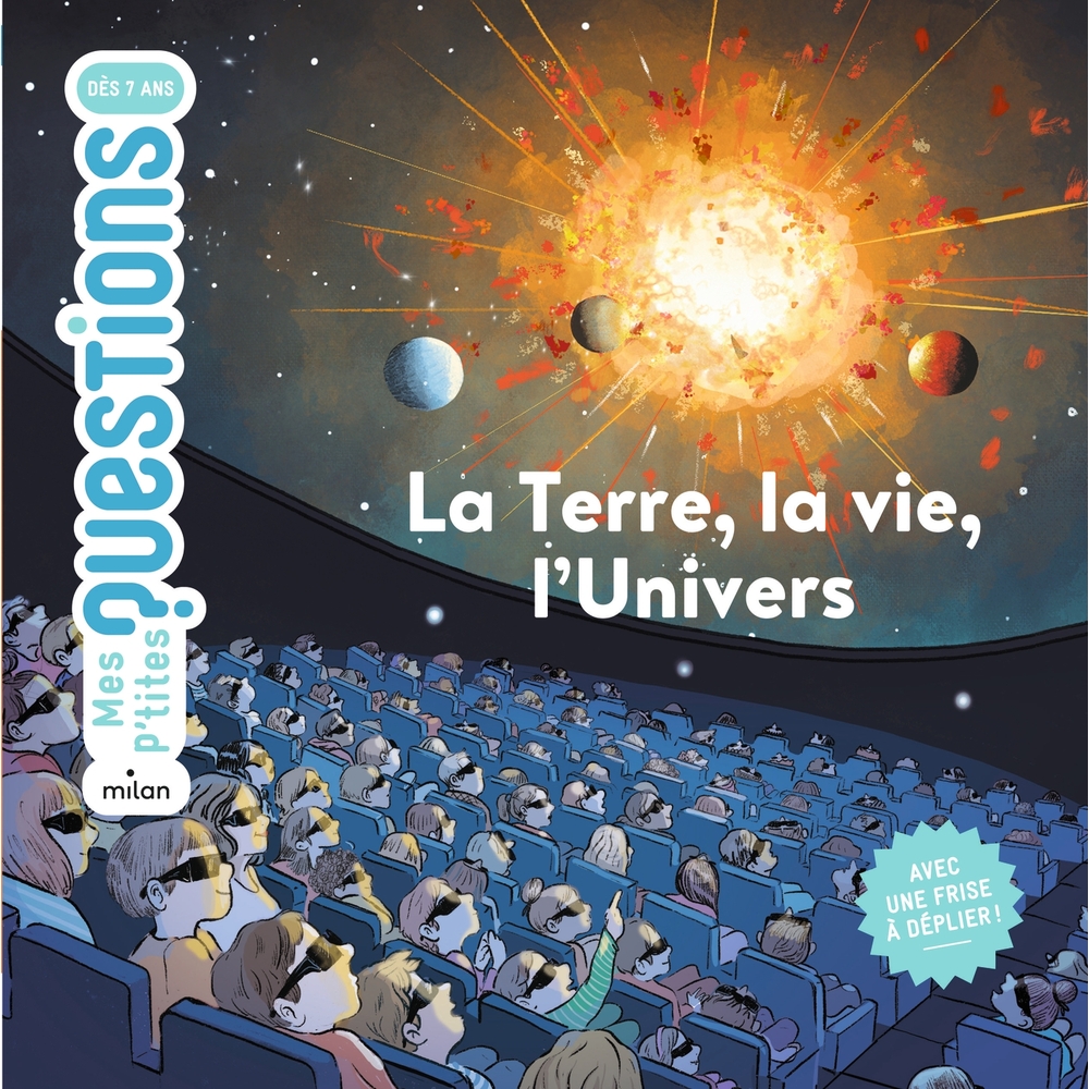 Livre pour enfant, mes petites questions : la terre, la vie, l'univers