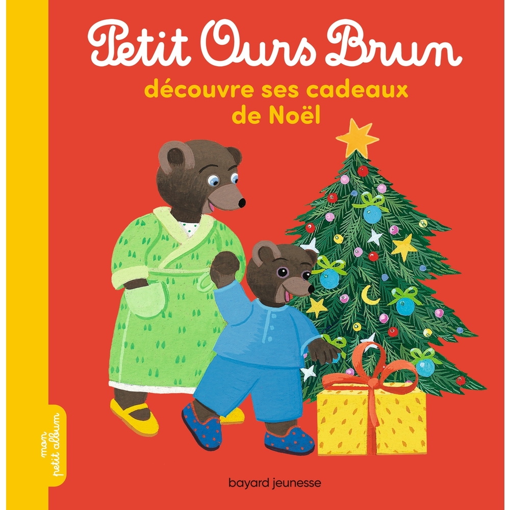 Livre pour enfant, Petit ours brun découvre les cadeaux de Noël