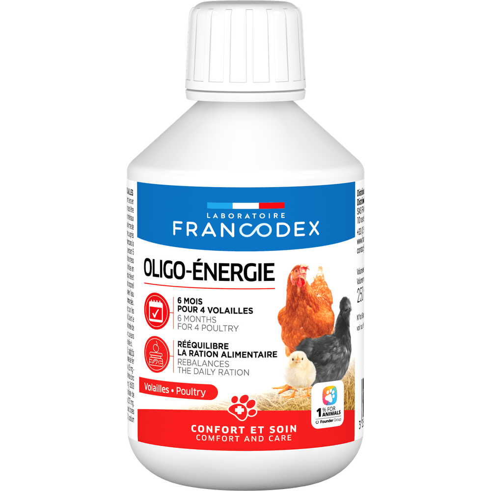 Aiment complémentaire Oligo-energie pour volailles 250ml