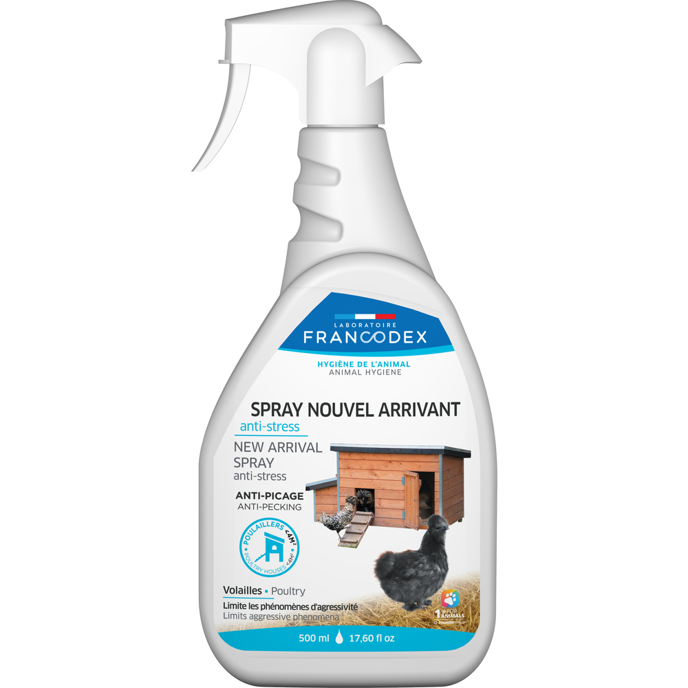 Spray nouvel arrivant basse-cour 500 ml