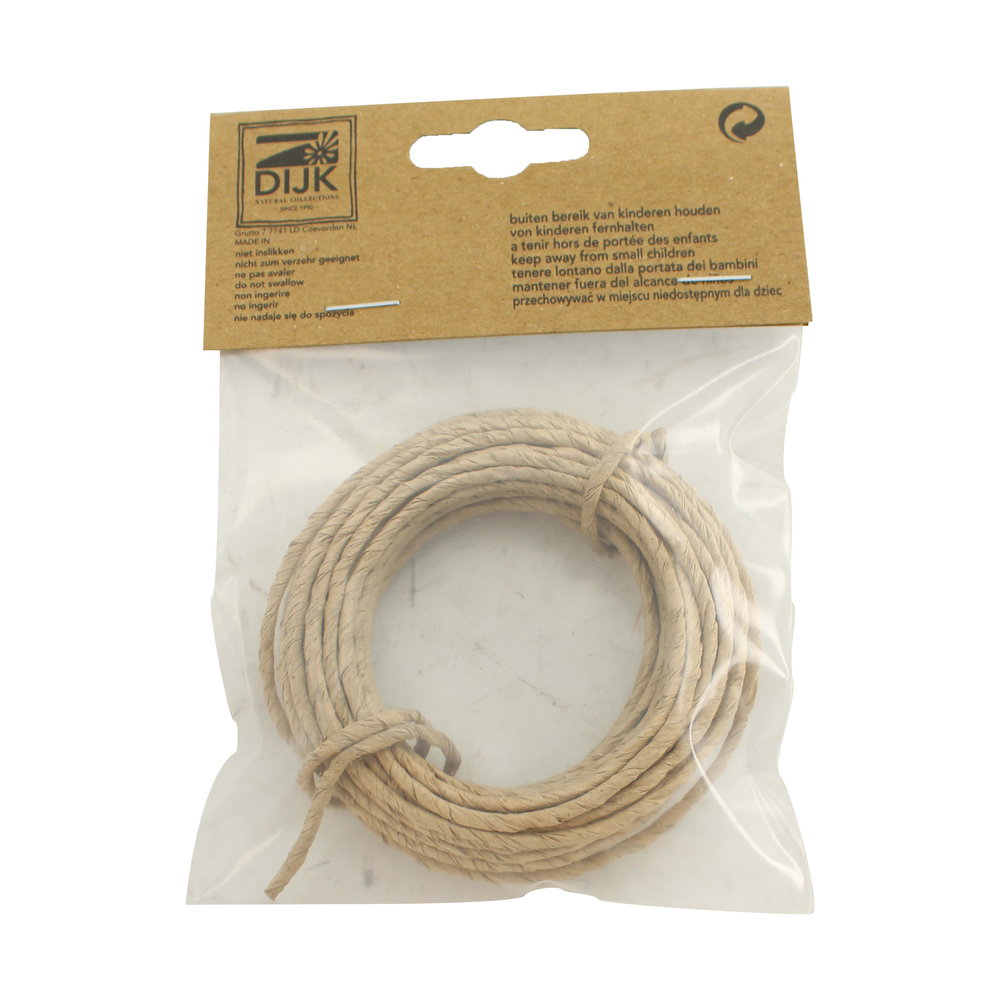 Fil en métal 8x4x2cm naturel