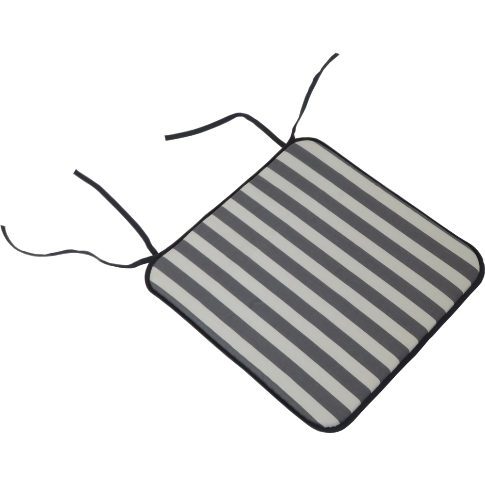 Assise de chaise MATELOT coloris gris clair 39x39cm