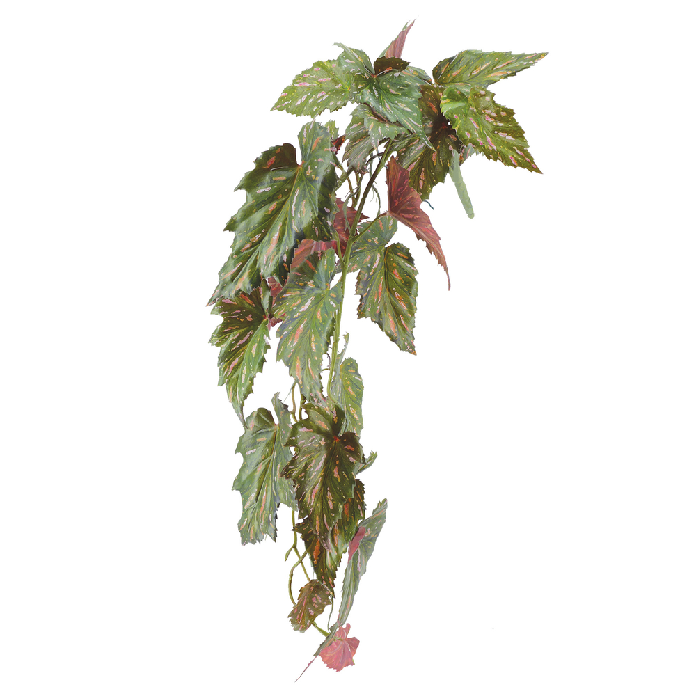 Chute de vigne artificielle vert rouge H84cm