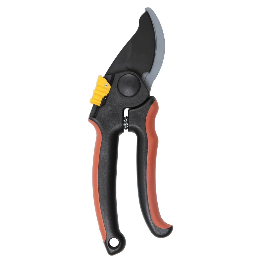 Sécateur à coupe franche avec lames en acier carbone