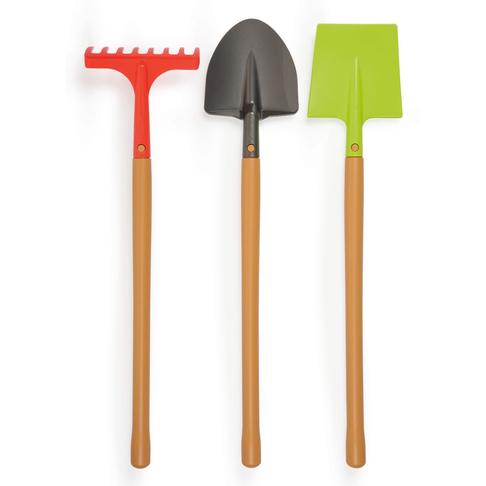 Kit De 6 Mini Outils De Jardin à Main Wagoodter - Pelle, Râteau Et Transplantoir Légers En Métal, Parfaits Pour Les Plantes En Pot, Intérieur Et Extérieur