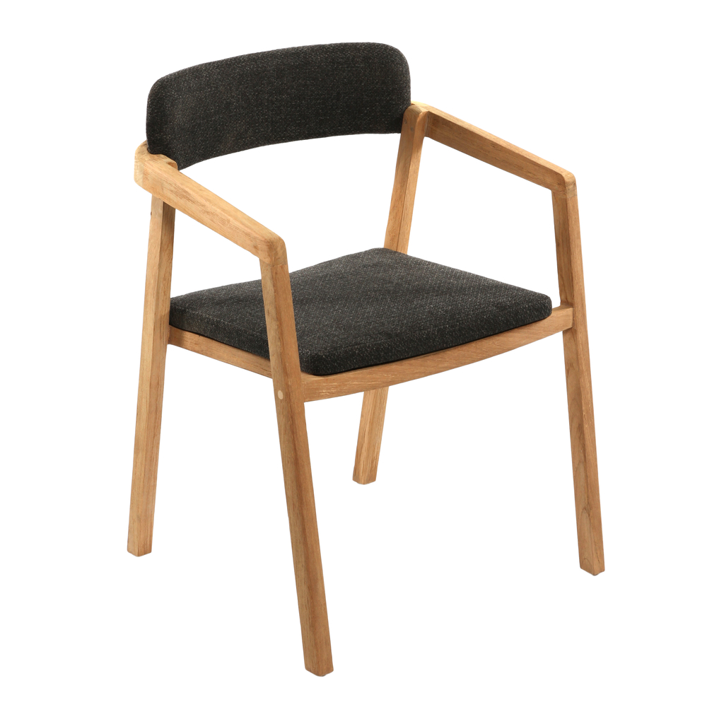 Fauteuil de jardin en teck Astra 60x58,5x80cm